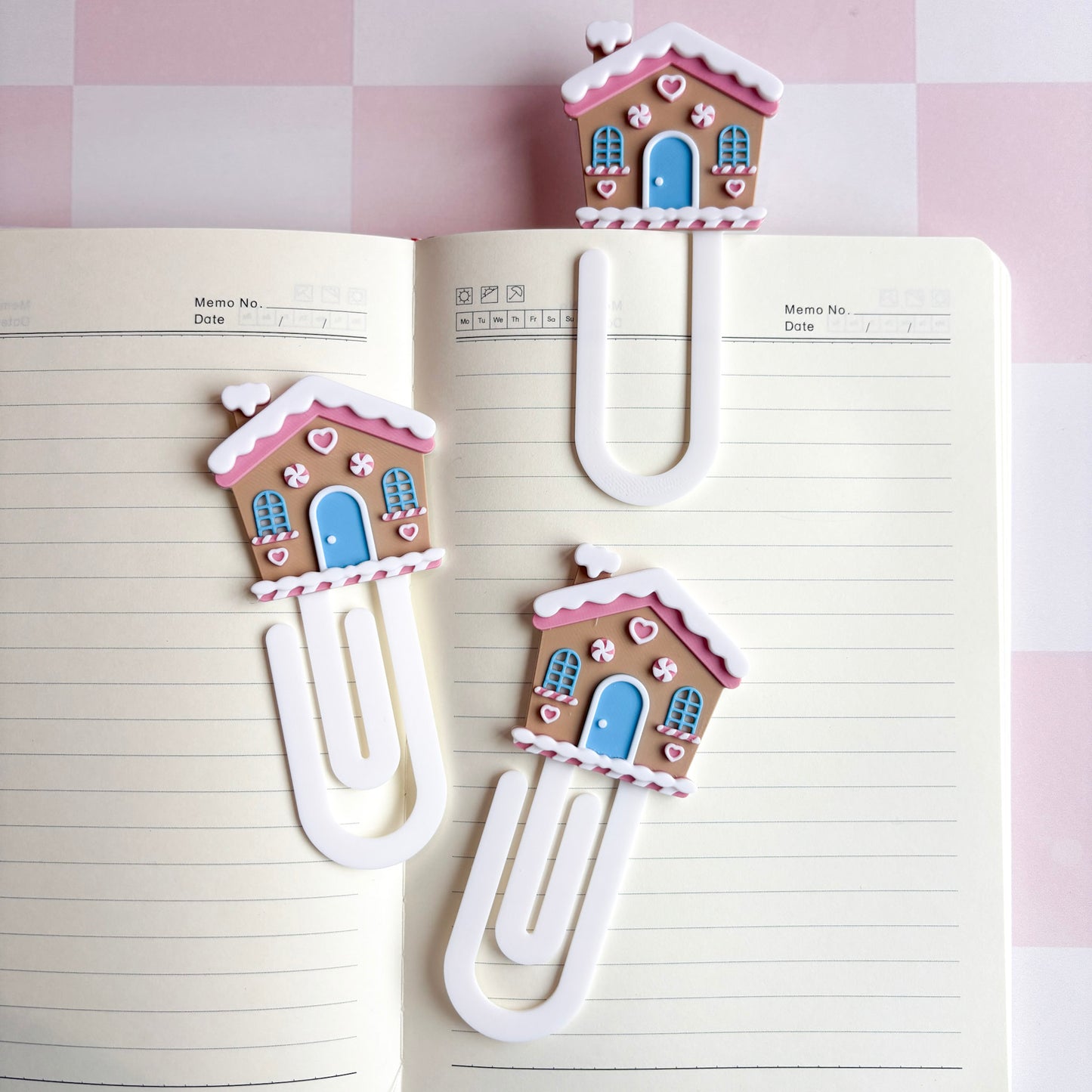 GINGER BREAD HOUSE | JUMBO PAPERCLIP