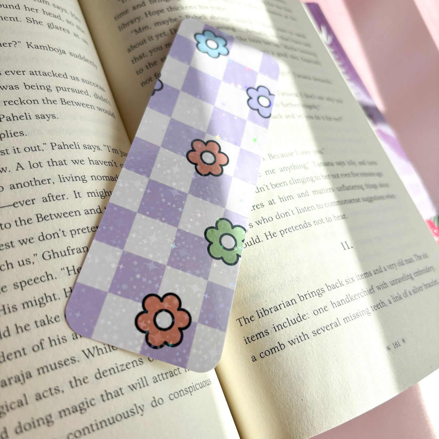 DAISY CHECKERED | BOOKMARK