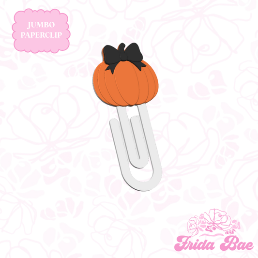 BOW PUMPKIN | JUMBO PAPERCLIP