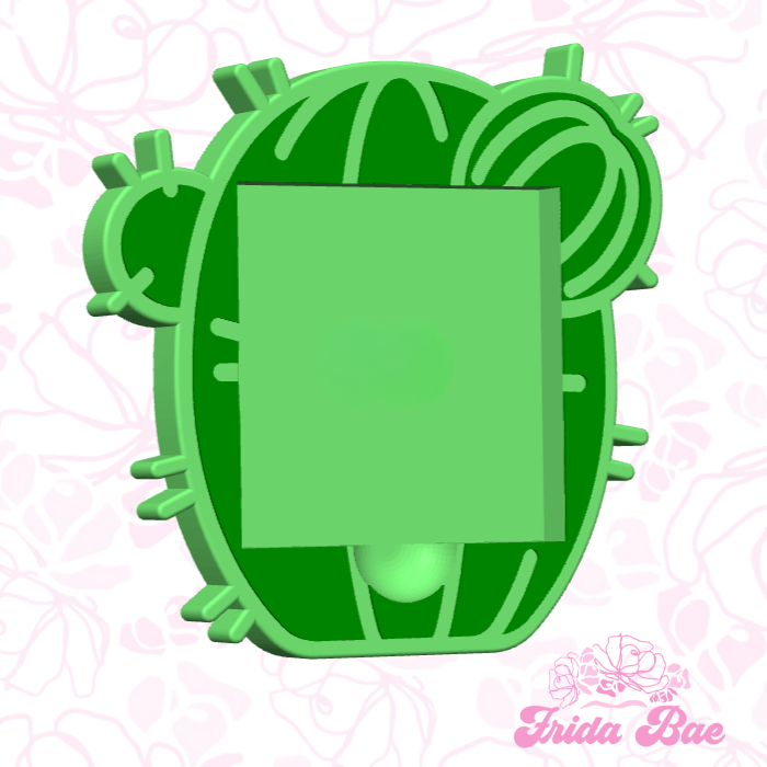 Cactus sticky note holder