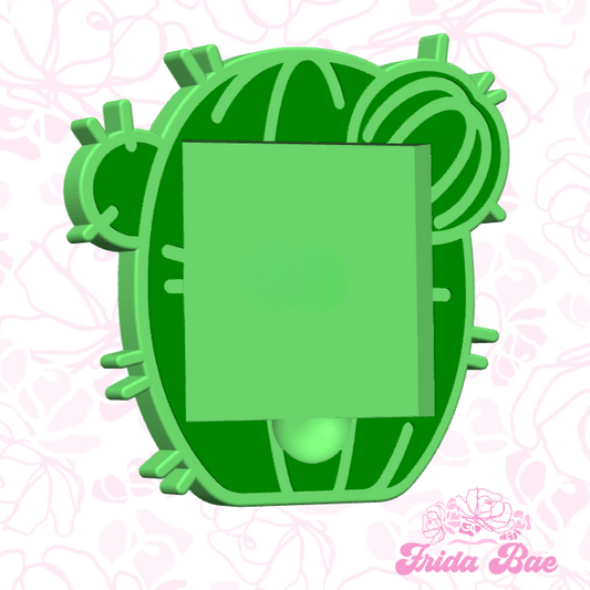 Cactus sticky note holder