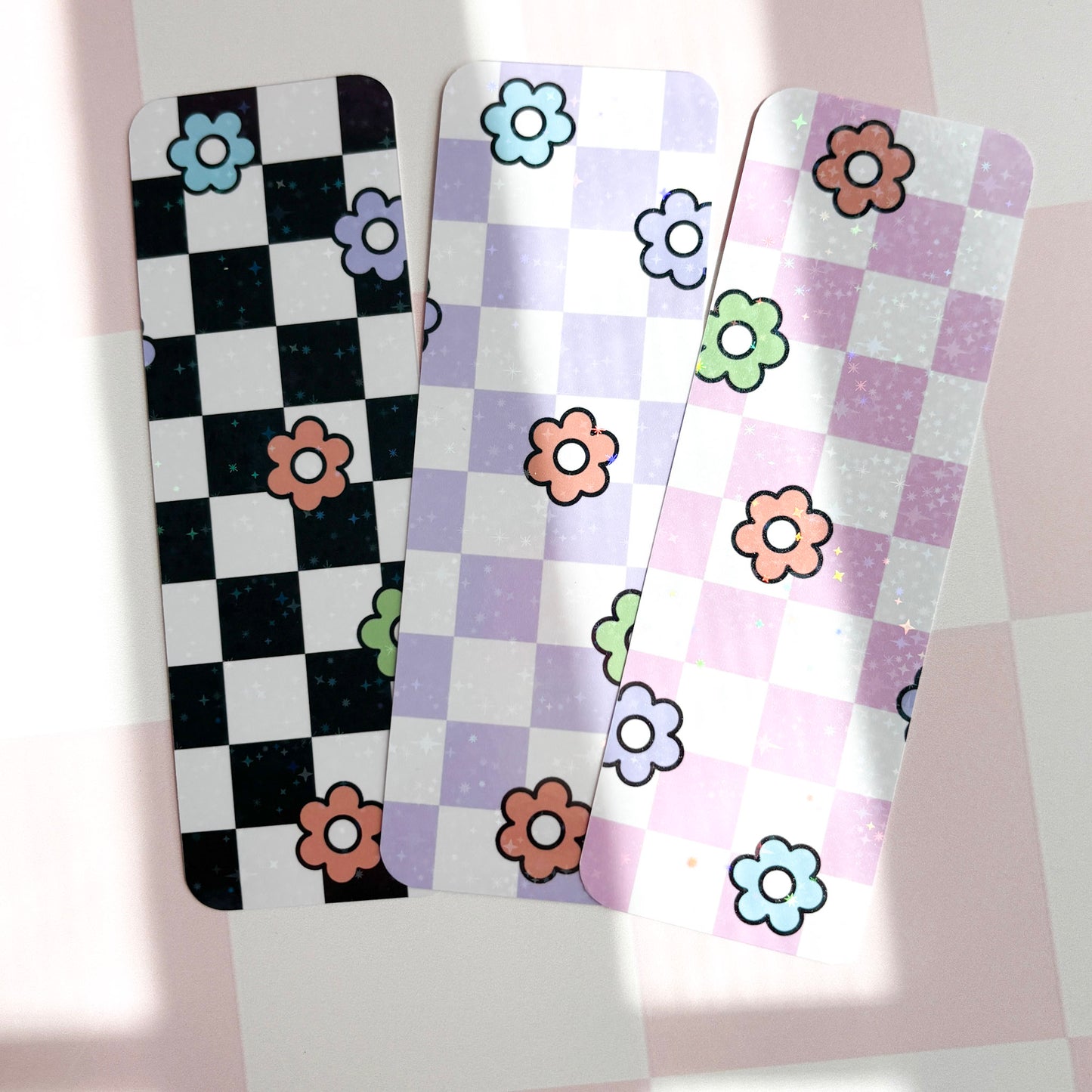DAISY CHECKERED | BOOKMARK