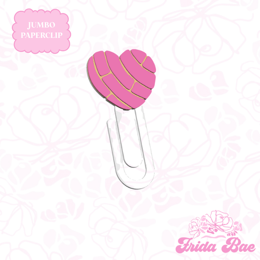 CONCHA HEART | JUMBO PAPERCLIP