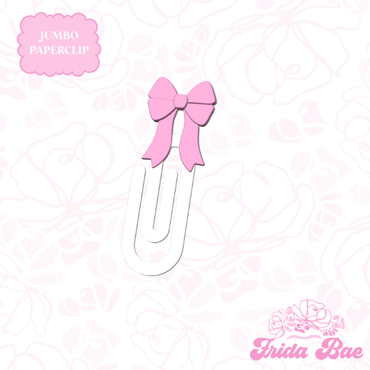COQUETTE BOW | JUMBO PAPERCLIP