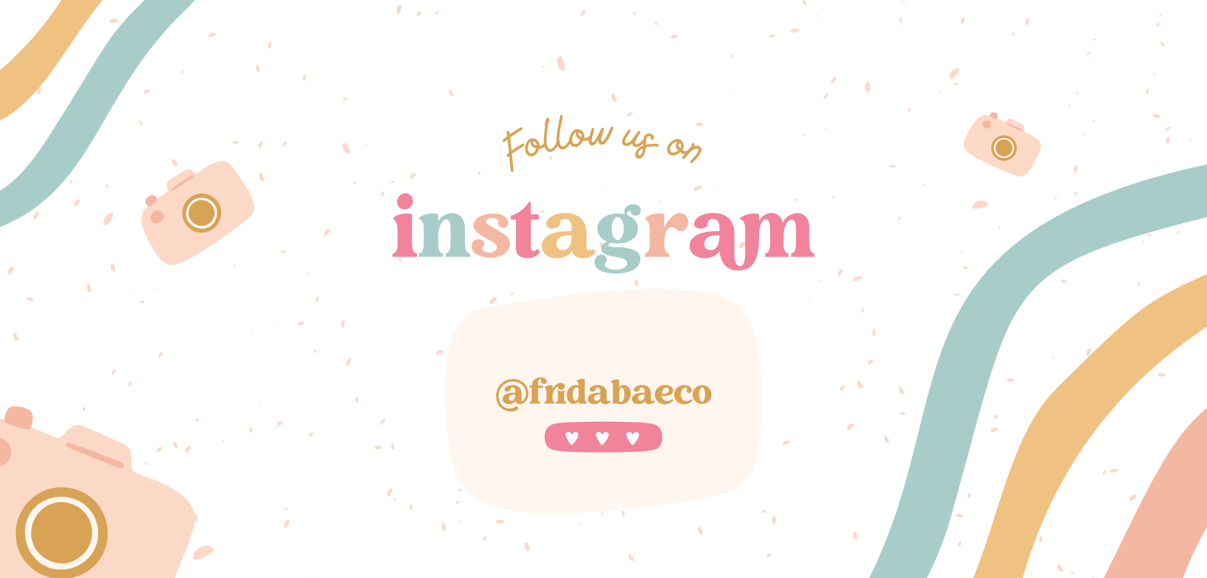 Follow Us on Instagram banner