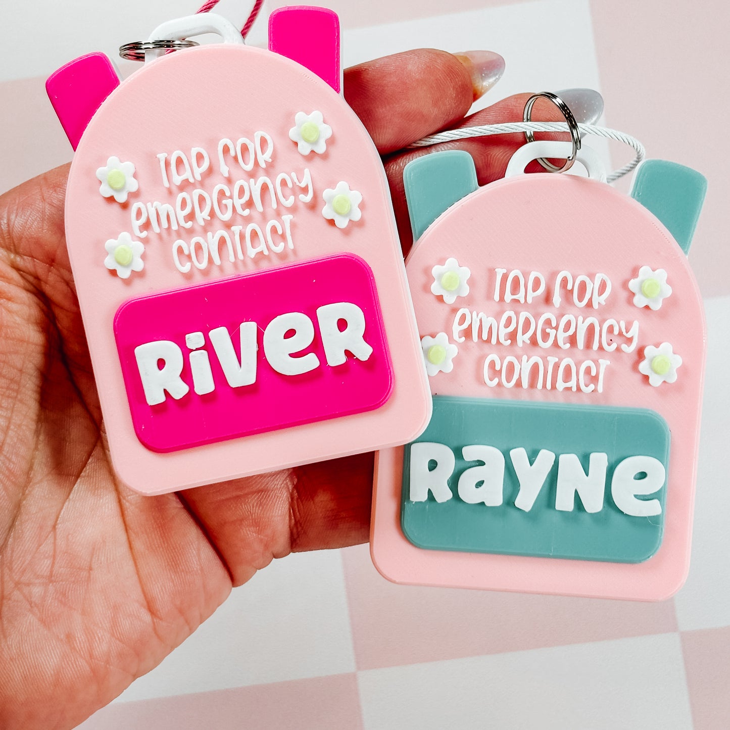 BACKPACK NFC KEYCHAIN/TAG