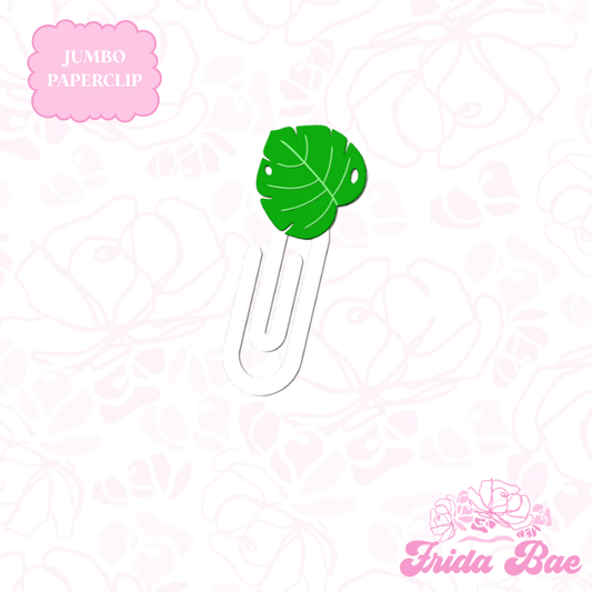 MONSTERA LEAF | JUMBO PAPERCLIP