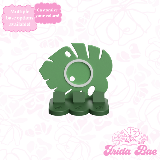 MONSTERA LEAF CIRCLE | NFC STAND