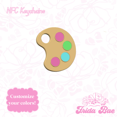 PAINT TRAY | NFC KEYCHAIN
