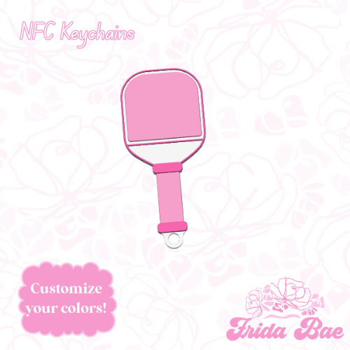 PICKLE BALL PADDLE | NFC KEYCHAIN