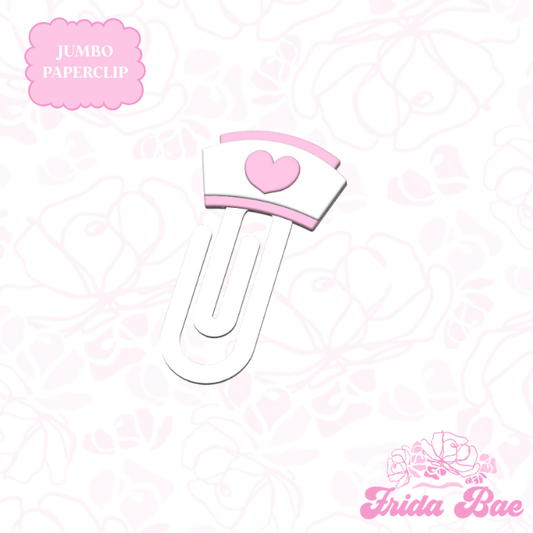 NURSE HAT | JUMBO PAPERCLIP