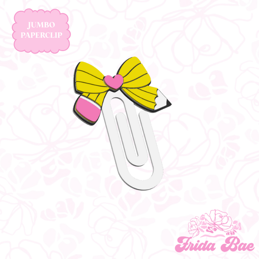 PENCIL BOW | JUMBO PAPERCLIP
