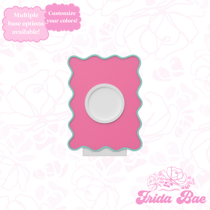 SMALL WAVY RECTANGLE CIRCLE | NFC STAND