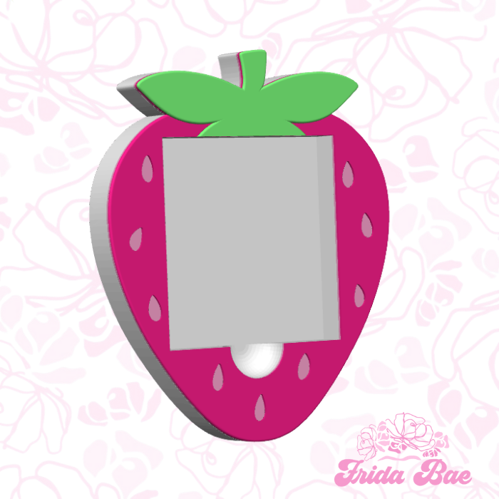 STRAWBERRY STICKY NOTE HOLDER