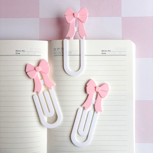 COQUETTE BOW | JUMBO PAPERCLIP