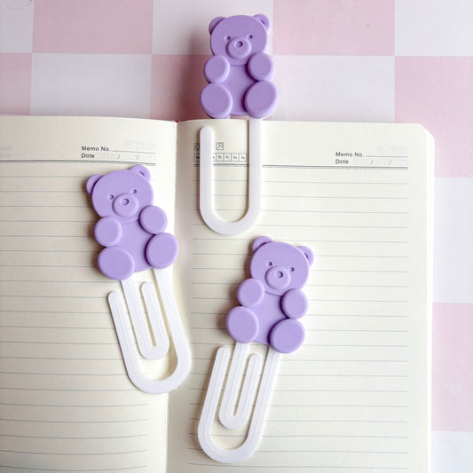 GUMMY BEAR LAVENDER | JUMBO PAPERCLIP