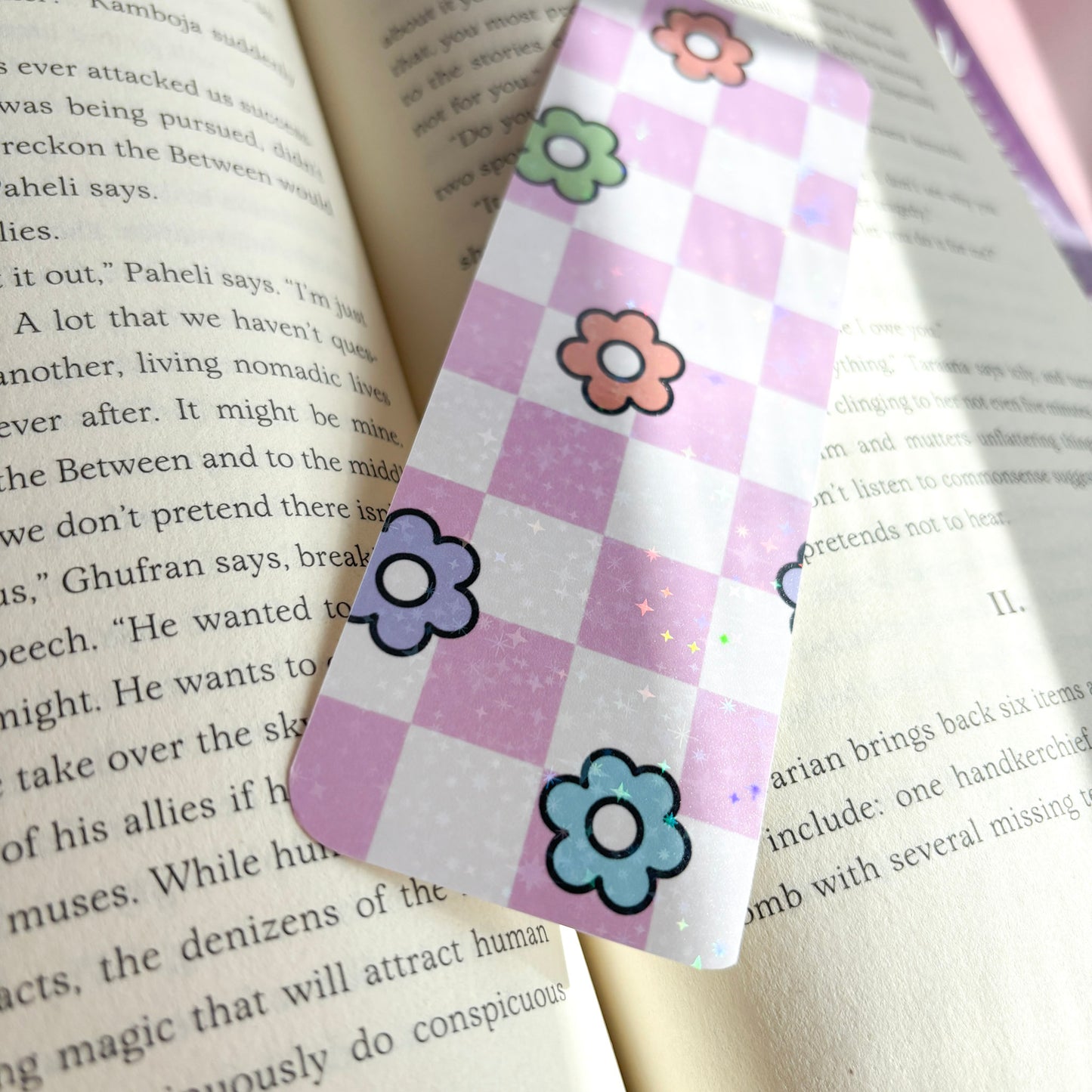 DAISY CHECKERED | BOOKMARK