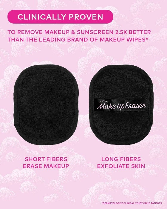 The original MakeupEraser non-irritating and non-drying, making it perfect for sensitive skin. It's non-comedogenic, safe for lash extensions, &amp; entirely oil-free for a fresh, comfortable experience.