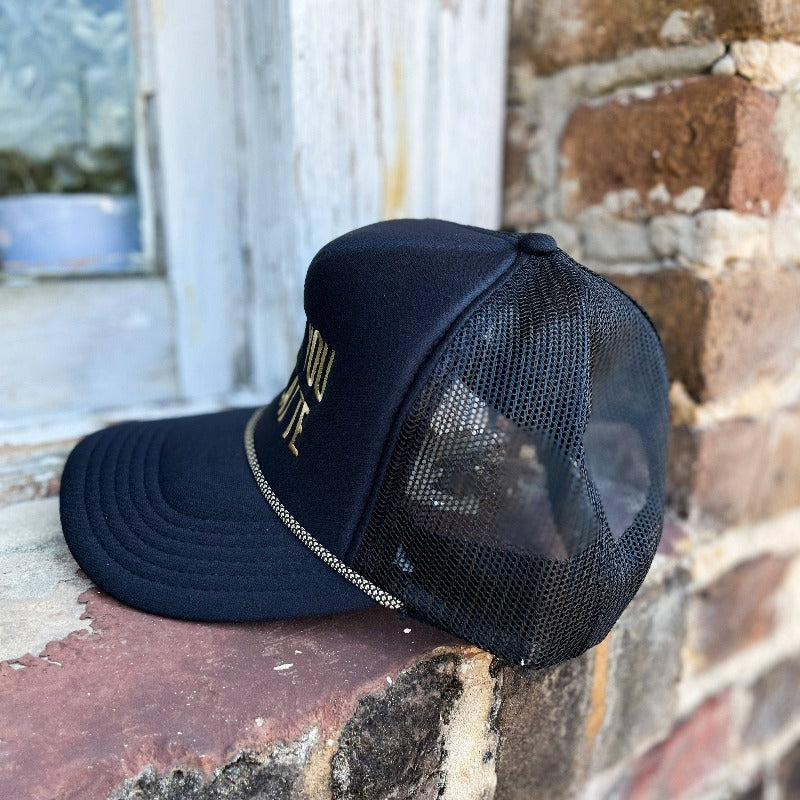 We are loving our "Love You a Latte" Foam Trucker - the perfect Valentine's Day accessory! This fun hat features an embroidered graphic on the front, with a comfortable 100% polyester front and breathable mesh back. The adjustable snap ensures a perfect fit for adults between 6 1/2 - 7 5/8. Get yours now and spread the love!