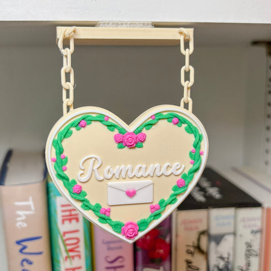 ROMANCE | BOOKSHELF SIGN
