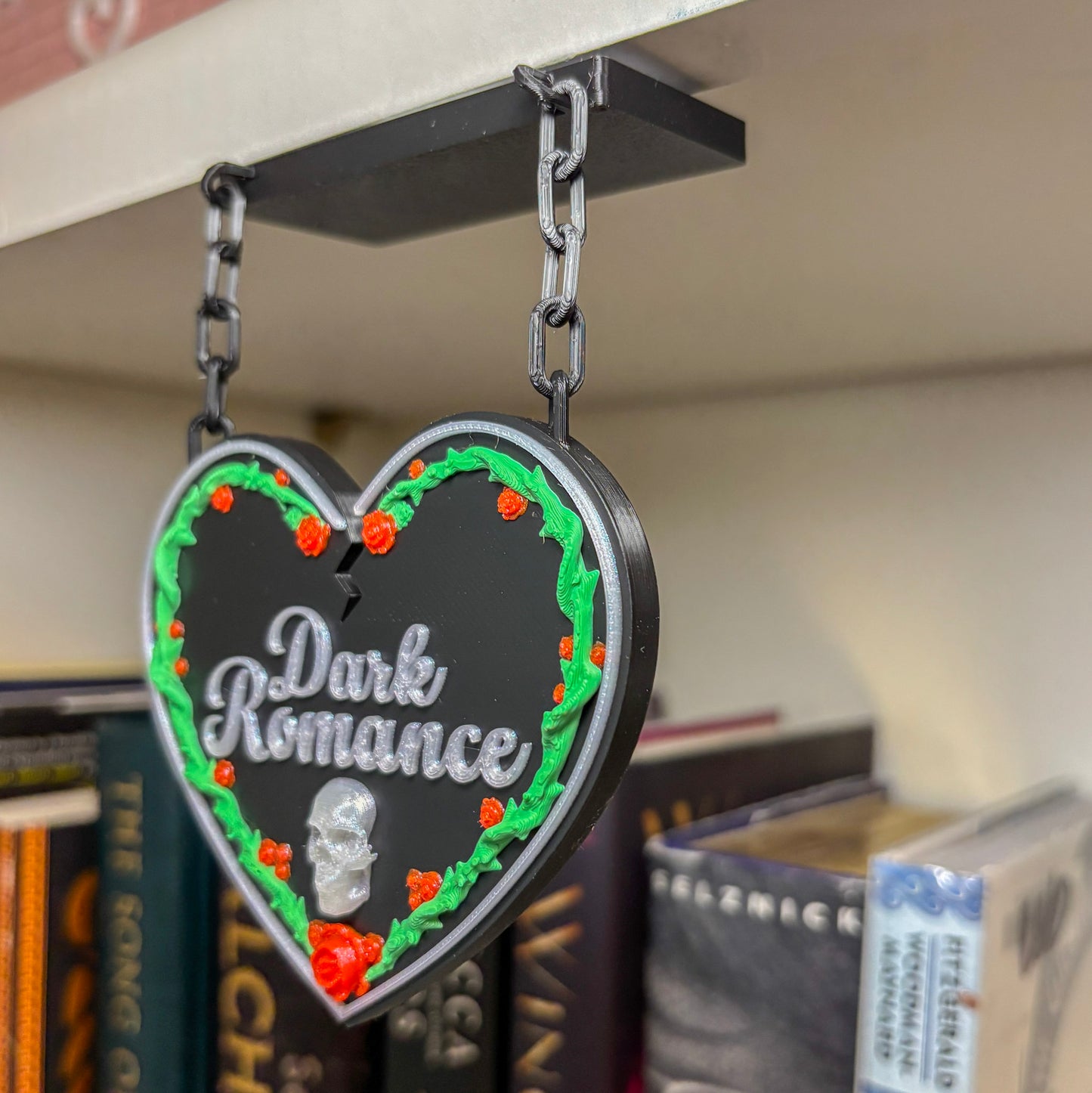 DARK ROMANCE | BOOKSHELF SIGN