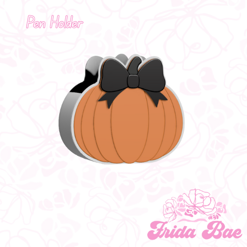BOW PUMPKIN | PEN HOLDER