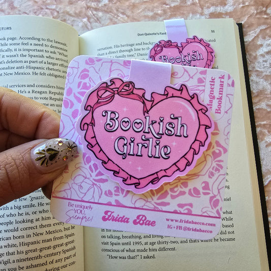 Bookish Girlie Magnetic Bookmark