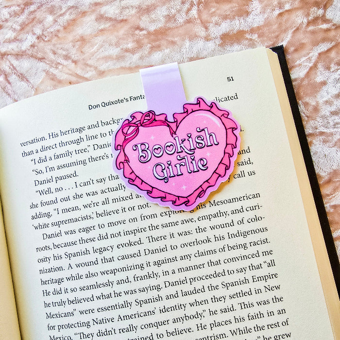 Bookish Girlie Magnetic Bookmark