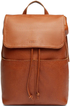 Brandy cognac leather&nbsp;exterior consuela backpack