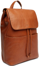 Brandy cognac leather&nbsp;exterior consuela backpack