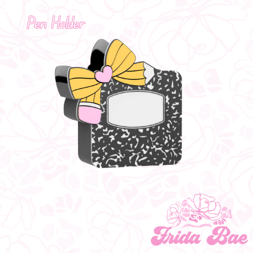 COMPOSITION PENCIL BOW | PEN HOLDER