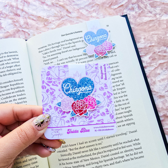 Chingona Holographic Magnetic Bookmark