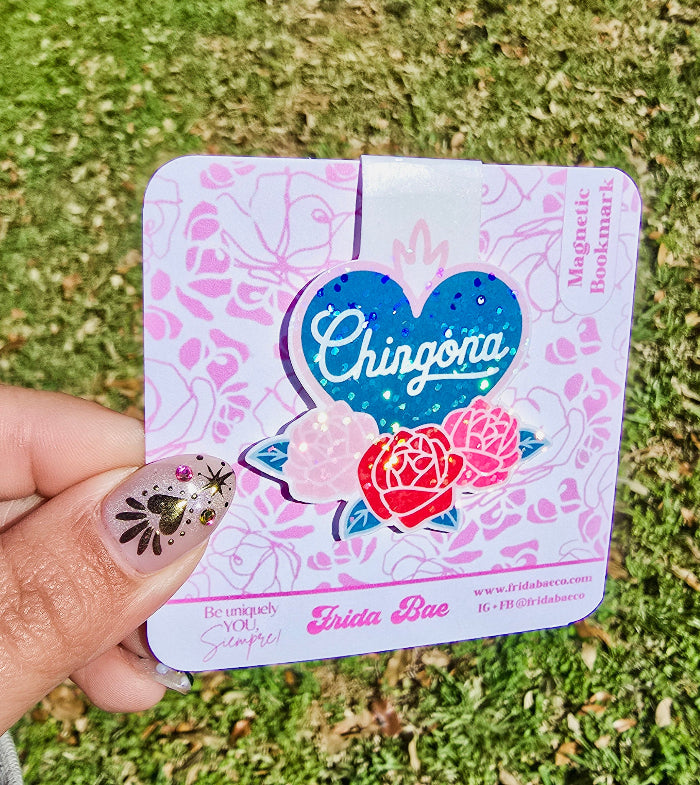 Chingona Holographic Magnetic Bookmark