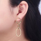 GOLD DANGLE EARRINGS