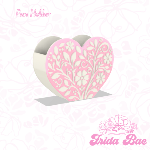 HEART MOTIF | PEN HOLDER