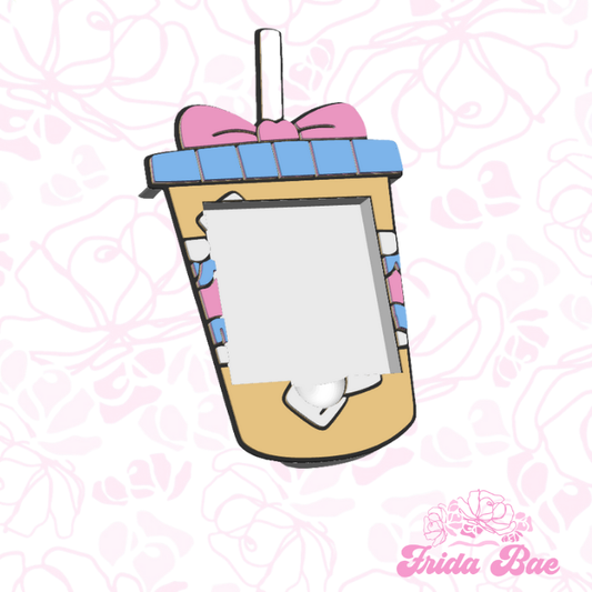 ICE COFFEE STICKY NOTE HOLDER