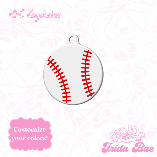 BASEBALL | NFC KEYCHAIN