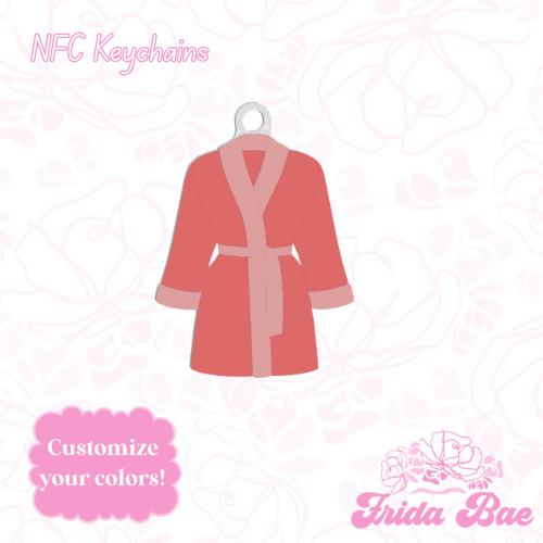 BATH ROBE | NFC KEYCHAIN