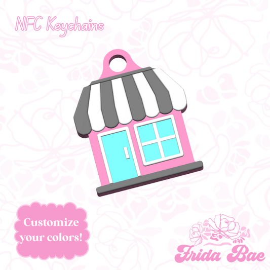 Boutique Shaped NFC Keychain