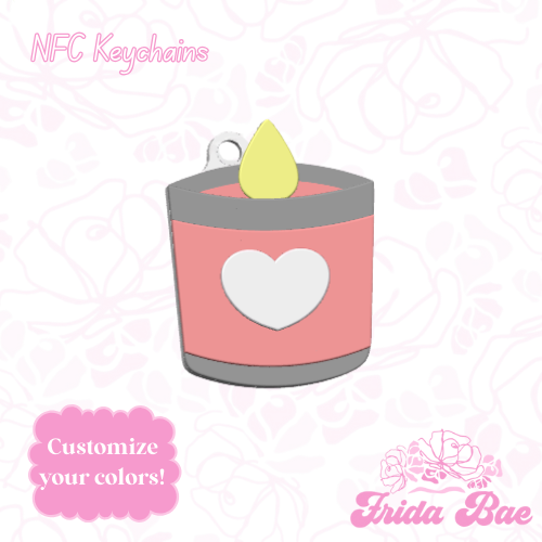 CANDLE | NFC KEYCHAIN
