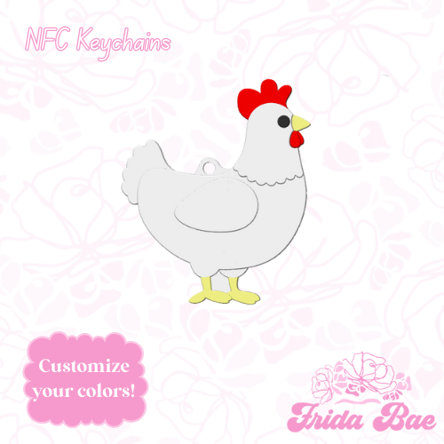 CHICKEN | NFC KEYCHAIN