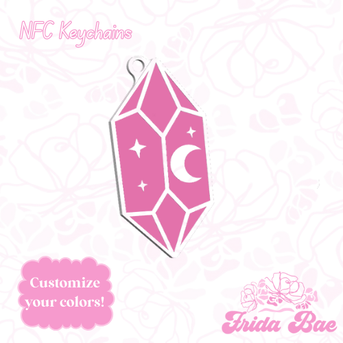 CRYSTAL | NFC KEYCHAIN