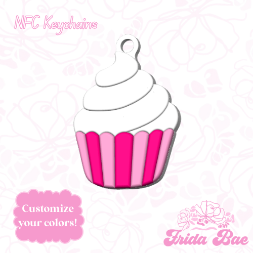 CUPCAKE | NFC KEYCHAIN