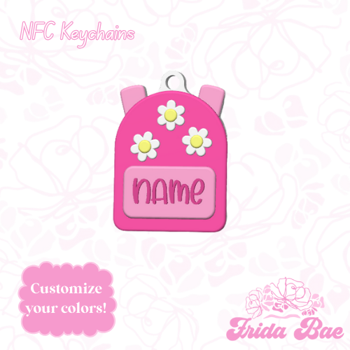 DAISY BACKPACK| NFC KEYCHAIN