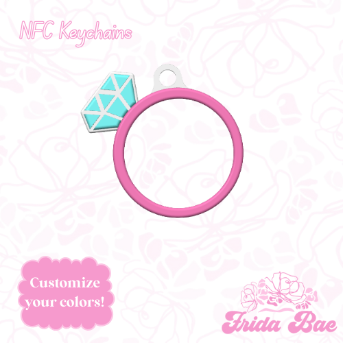 DIAMOND RING | NFC KEYCHAIN