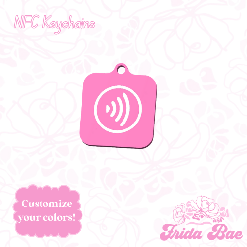 FLUSH INSTAGRAM | NFC KEYCHAIN