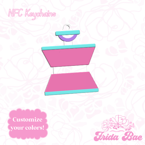 HEAT PRESS | NFC KEYCHAIN