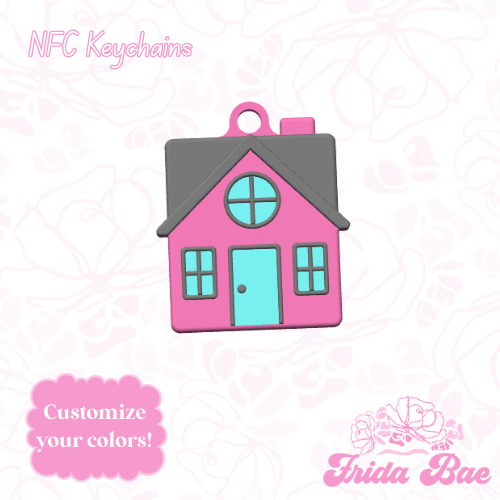 HOUSE | NFC KEYCHAIN