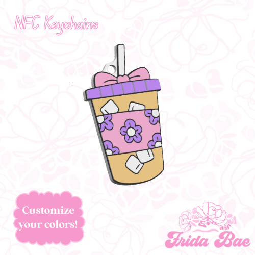 ICED COFFEE | NFC KEYCHAIN