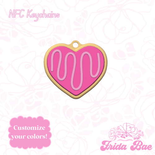 ICING SUGAR COOKIE | NFC KEYCHAIN